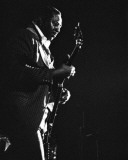 Albert King, Jim O'Neal, 1975, International Blues Festival, Chicago, Illinois