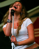 Joss Stone, Shirley Mae Owens, 2004, New Orleans Jazz & Heritage Festival, New Orleans, Louisiana