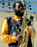 Ornette Coleman, Charlie Auringer, 1973, Ann Arbor Blues Festival, Ann Arbor, Michigan