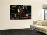 Miami Heat v Cleveland Cavaliers: LeBron James, Jamario Moon and Antawn Jamison