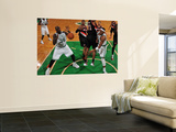 Portland Trail Blazers v Boston Celtics: Paul Pierce, Shaquille O'Neal and Marcus Camby