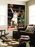 Boston Celtics v Charlotte Bobcats: Paul Pierce and D.J. Augustin
