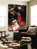 Buy Philadelphia 76ers v Miami Heat - Game Five,  MIAMI - APRIL 27: Andre Iguodala and LeBron James at AllPosters.com