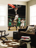 Boston Celtics v Charlotte Bobcats: Paul Pierce and Stephen Jackson