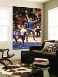 Orlando Magic v Los Angeles Clippers: Marcin Gortat and Baron Davis