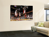 Chicago Bulls v Miami Heat - Game FourMiami, FL - MAY 24: Derrick Rose, Joel Anthony, LeBron James
