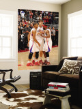San Antonio Spurs v Los Angeles Clippers: Eric Gordon, Blake Griffin and Baron Davis
