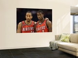 Buy Portland Trail Blazers v Phoenix Suns: Andre Miller and Wesley Matthews at AllPosters.com