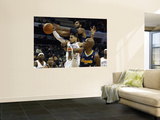 Buy Denver Nuggets v Charlotte Bobcats: Nene, Chauncey Billups and D.J. Augustin at AllPosters.com