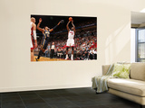 Indiana Pacers v Miami Heat: LeBron James and Danny Granger Wall Mural