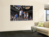 Washington Wizards v New Jersey Nets: Nick Young and Brook Lopez