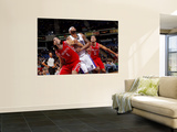 Houston Rockets v Sacramento Kings: DeMarcus Cousins, Shane Batter and Luis Scola