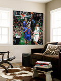 Buy New York Knicks v Boston Celtics - Game One, Boston, MA - April 17: Kevin Garnett and Amar'e Stoude at AllPosters.com