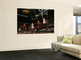 Miami Heat v Cleveland Cavaliers: Anderson Varejao, Jamario Moon and Dwyane Wade Wall Mural