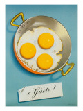Buy Three Fried Eggs, Guete at AllPosters.com