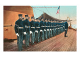 Buy Marine Guard on Naval Warship at AllPosters.com
