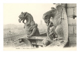 Buy Gargoyles at Notre Dame, Paris at AllPosters.com