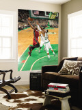 Miami Heat v Boston Celtics - Game Three, Boston, MA - MAY 7: Dwyane Wade and Paul Pierce