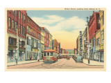 Street Scene on Water Street, Elmira, New York