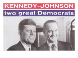 Campaign Poster, Kennedy-Johnson