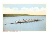 Cornell Crew on Cayuga Lake, Ithaca, New York