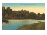 Lake in Rockefeller Park, Cleveland, Ohio