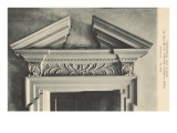 Broken Pediment over Door, Philadelphia, Pennsylvania Giclee Print