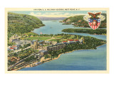 Buy Air View, U.S. Military Academy, West Point, New York at AllPosters.com