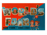 New York World's Fair, 1964-1965 Giclee Print