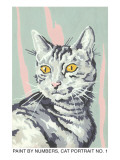 Paint by Numbers, Cat Portrait Number One