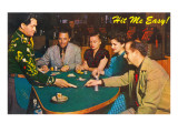 Blackjack, Nevada Poker Poster