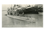 Buy Submarine in Hololulu Harbor, Hawaii at AllPosters.com