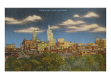 Buy Skyline at Dusk, Tulsa, Oklahoma at AllPosters.com