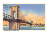 Suspension Bridge, Cincinnati, Ohio