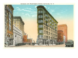 Genesee and Washington Streets, Syracuse, New York