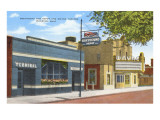 Greyhound Bus Station, Wooster, Ohio