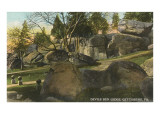 Devil's Den Ledge, Gettysburg, Pennsylvania