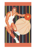 Buy Basketball Player Dribbling at AllPosters.com