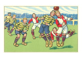 Buy Cartoon Soccer Game at AllPosters.com