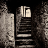 Buy Doorway and Steps in Castle Ruins at AllPosters.com