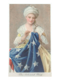 Betsy Ross Sewing Flag