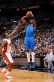 Dallas Mavericks v Miami Heat - Game One, Miami, FL - MAY 31: Jason Terry and Mario Chalmers