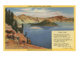 Crater Lake, Wizard Island, Oregon