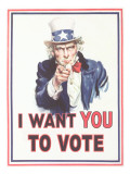 Uncle Sam, I Want You to Vote