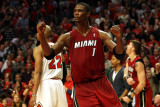 Miami Heat v Chicago Bulls - Game Five, Chicago, IL - MAY 26: Chris Bosh Photographic Print