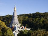 Thailand, Chiang Mai, Doi Inthanon National Park, Phra Mahathat Napaphon Bhumisiri Chedi