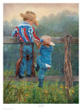 Cowboy Up Art Print