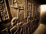Tunnels at the Temple of Dendera, Egypt