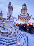 Germany, Berlin, Traditional Christmas Market at Gendarmenmarkt