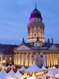 Germany, Berlin, Traditional Christmas Market at Gendarmenmarkt